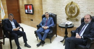 المدير العام للدفاع المدني يزور قائد الجيش ويستقبل عقيص وحواط