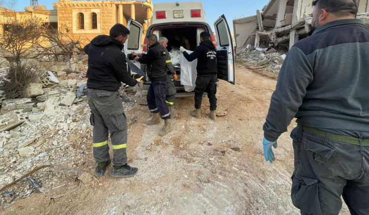 الدفاع المدني: انتشال جثامين 3 شهداء في الخيام