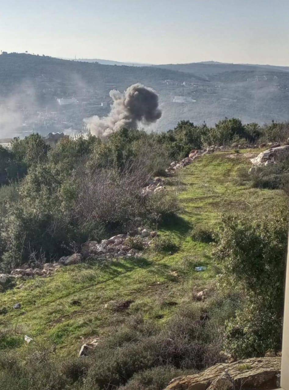 ضربتان صاروخيتان من مسيرة على خراج ياطر