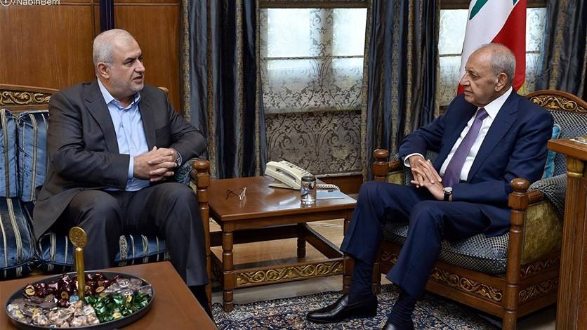 رعد من عين التينة: لموقف رئاسي متفاهم عليه بين 