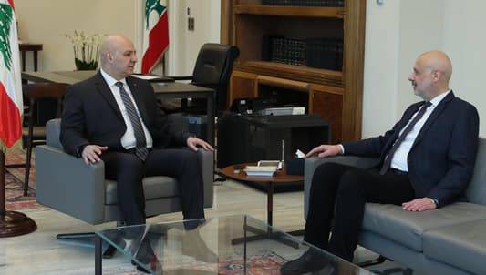 الرئيس عون يستقبل وزيري الدفاع والداخلية