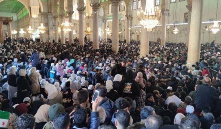 قتلى ومصابون في حادث تدافع بالمسجد الأموي في دمشق
