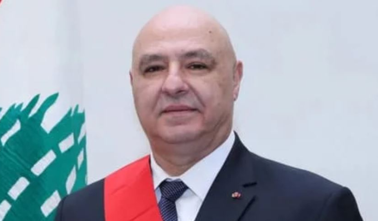 الرئيس عون يتلقى رسالة تهنئة من الرئيس الصيني