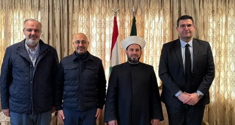المفتي الغزاوي يلتقي 3 وزراء