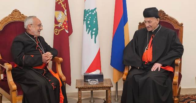 ميناسيان يستقبل الراعي