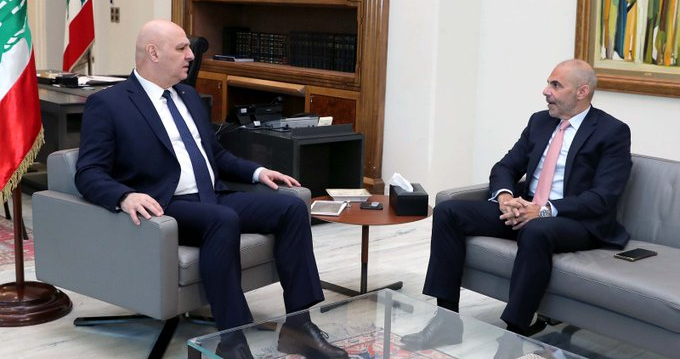 الرئيس عون يستقبل المدير العام لكازينو لبنان