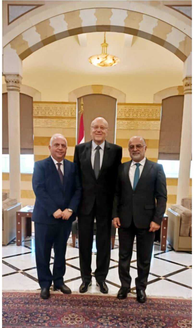 ميقاتي التقى رئيس اللجنة الوطنية للاونيسكو وأمينها العام وبحث معهما في المشاريع التي تعمل عليها