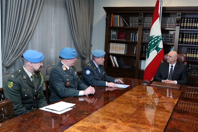 رئيس الجمهورية: لتطبيق القرار 1701 وانسحاب الجيش الإسرائيلي وإطلاق الأسرى