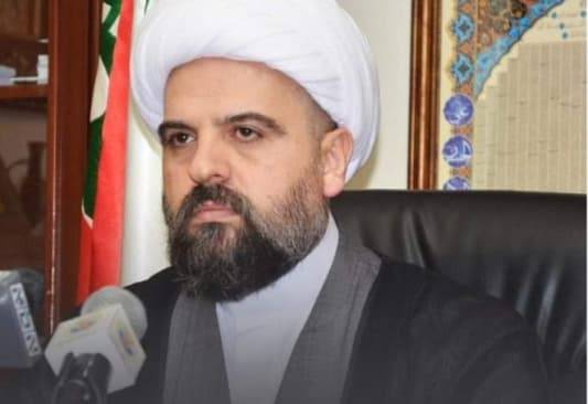 قبلان: من دون تضامن وطني لن تقوم قائمة لهذا البلد