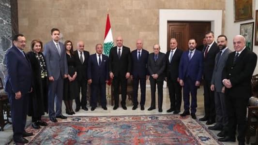 عون: نريد أن نستعيد ثقة الدول