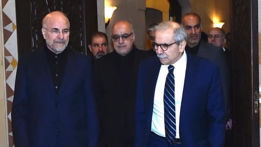 سلام خلال استقباله قاليباف: سلامة أمن المطار والمسافرين من مسؤولية الدولة اللبنانية