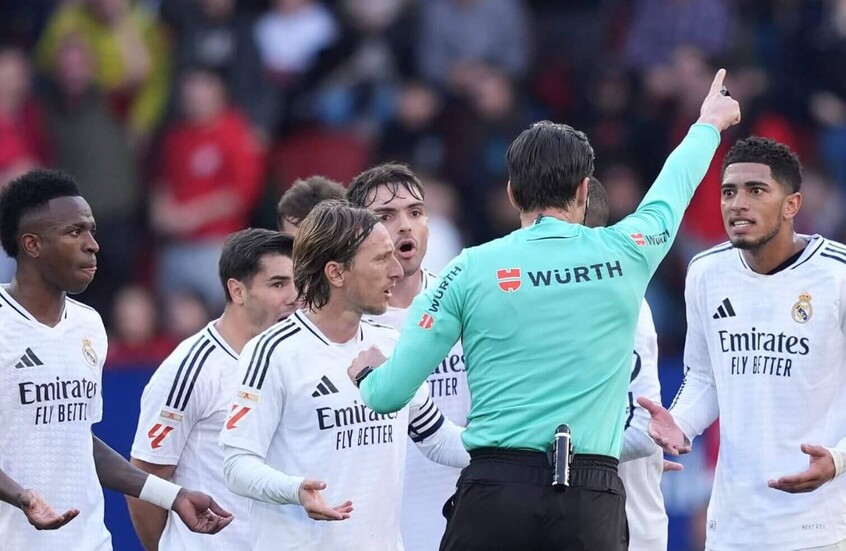 حكام إسبانيا ينتفضون على ريال مدريد