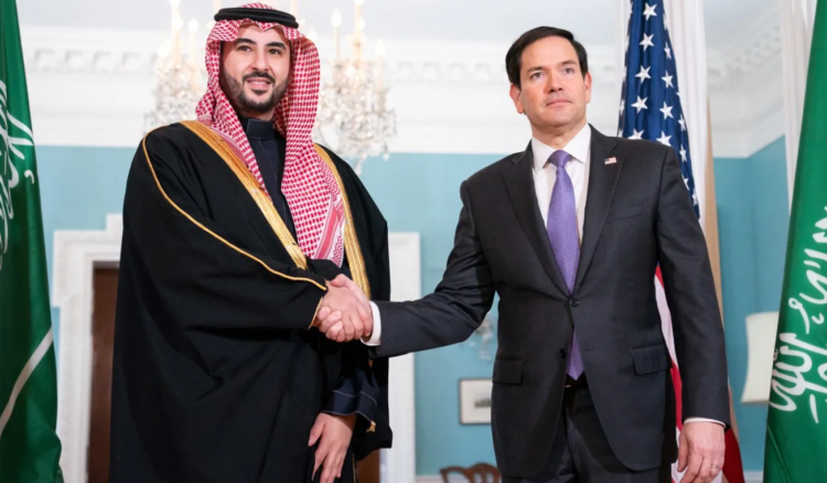 روبيو ووزير الدفاع السعودي يناقشان أمن المنطقة
