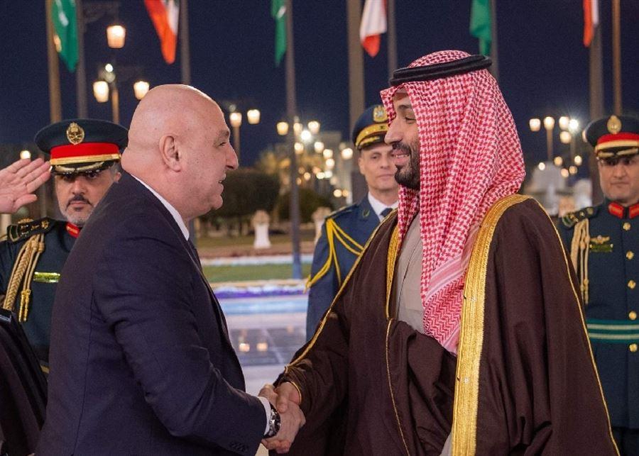 عون يشكر بن سلمان: اتطلع إلى لقاء قريب لاستكمال المواضيع التي تحدثنا بها