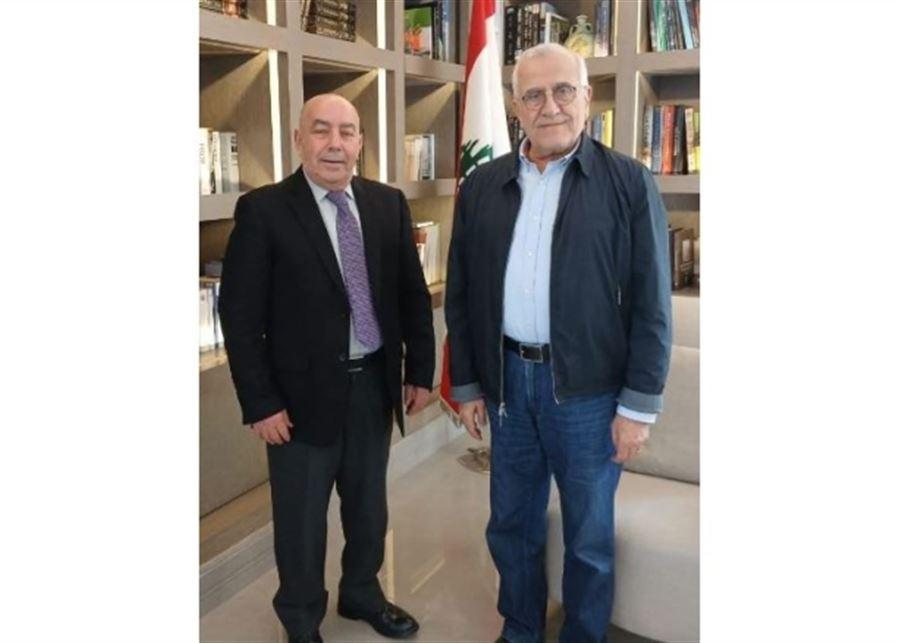 الرئيس سليمان عرض الاوضاع مع طلال المقداد