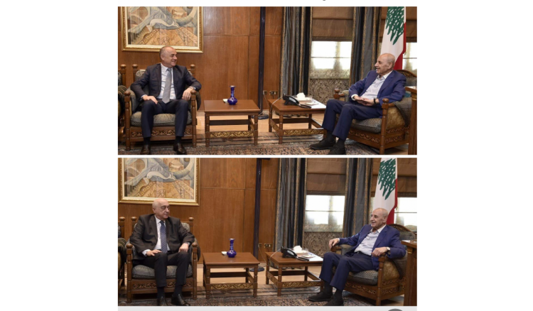 بري يتابع مع زواره المستجدات جنوباً وعند الحدود مع سوريا