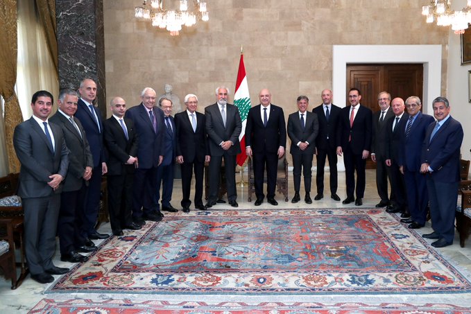 الرئيس عون: الأمور بدأت تأخذ منحى ايجابياً مع سوريا ونسعى الى جعل الحكومة الالكترونية أمراً واقعاً