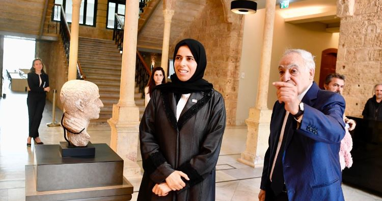 سلامة يستقبل وزيرة التربية القطرية... وهذا ما نقله عنها