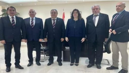بايراقداريان تلتقي رئيس اللجنة التنفيذية للألعاب الأرمنية العالمية