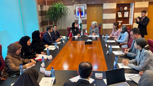 وزيرة التربية تستقبل نظيرتها القطرية.. الخاطر: ندعم لبنان