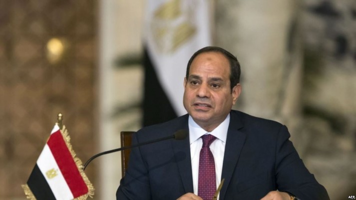 السيسي: لضرورة إنهاء الاحتلال الإسرائيلي للأراضي السورية والعودة لوقف اطلاق النار بغزة