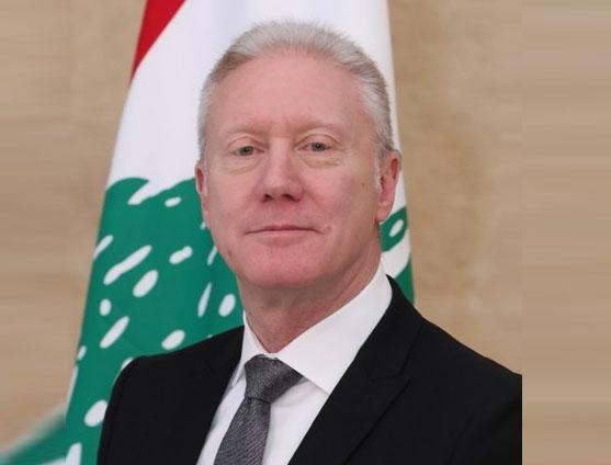 رجي يتلقى اتصالاً من لامي: لإنسحاب اسرائيلي كامل وفوري وغير مشروط