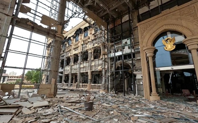 قوات الدعم السريع تقصف القصر الجمهوريّ في الخرطوم