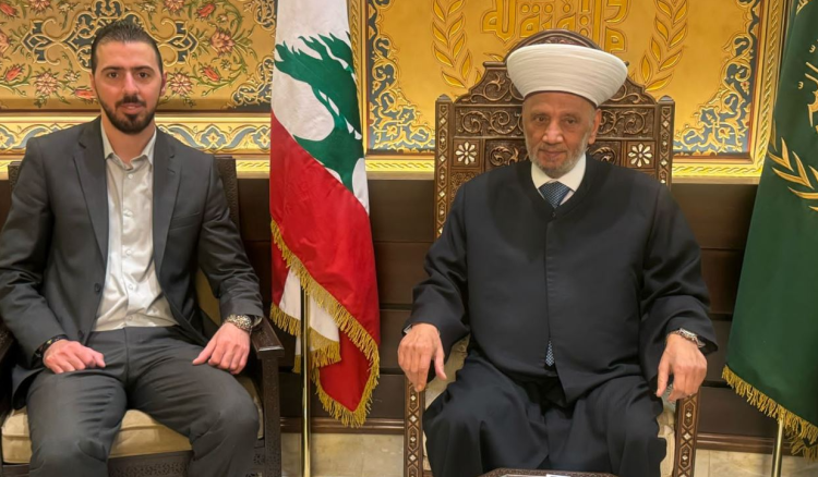 رستم يطلع مفتي الجمهورية على الأجواء الانتخابية في عكار
