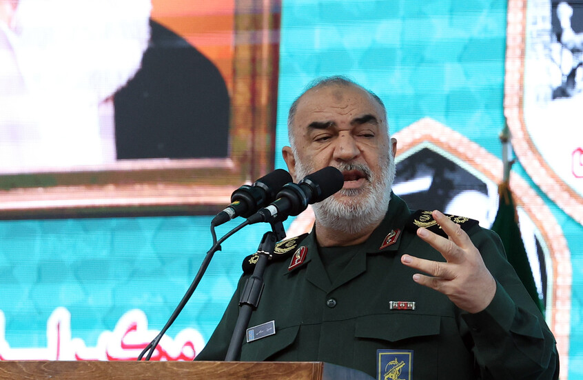قائد الحرس الثوري محذراً الولايات المتحدة وإسرائيل: سنفتح عليكم أبواب جهنم
