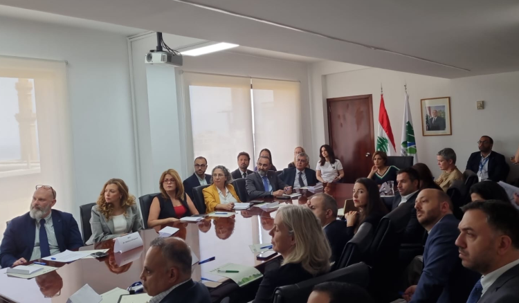 الزين تعرض لخطة وزارة البيئة مع سفراء وممثلي منظمات دولية
