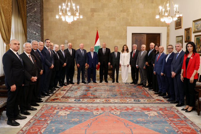 عون : علينا تأمين مساحات العمل والانتاج للأدمغة اللبنانية والتحديات تتطلب وحدتنا لمواجهتها بشكل صحيح