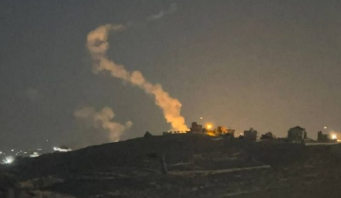 غارة على اطراف ياطر