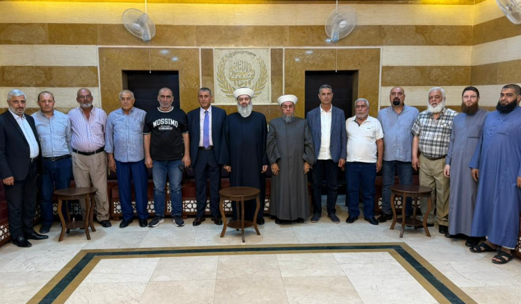 مفتي عكار يستقبل عددا من المجالس البلدية المنتخبة