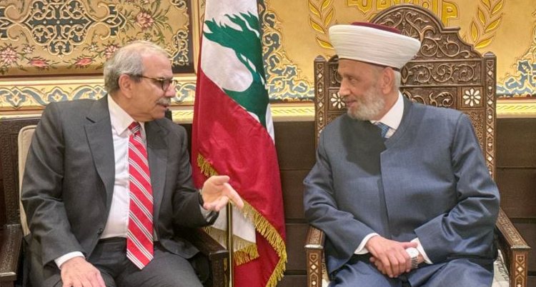 المفتي دريان يستقبل رئيس الحكومة.. سلام : فطعنا شوطاً مهماً في الاصلاح ونسعى لوقف العدوان الاسرائيلي