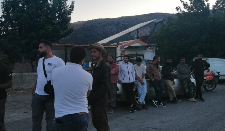 وقفة احتجاجية لأهالي كفركلا