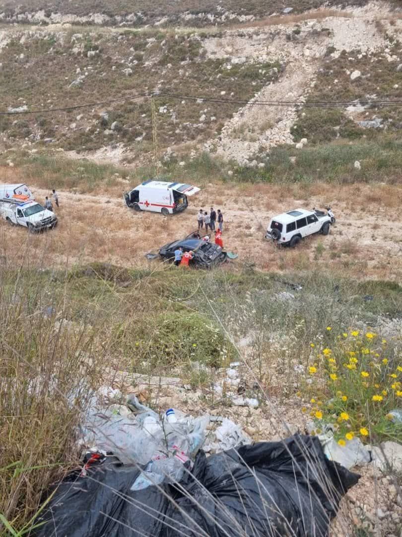 جريحان في حادث سير قرب النبطية