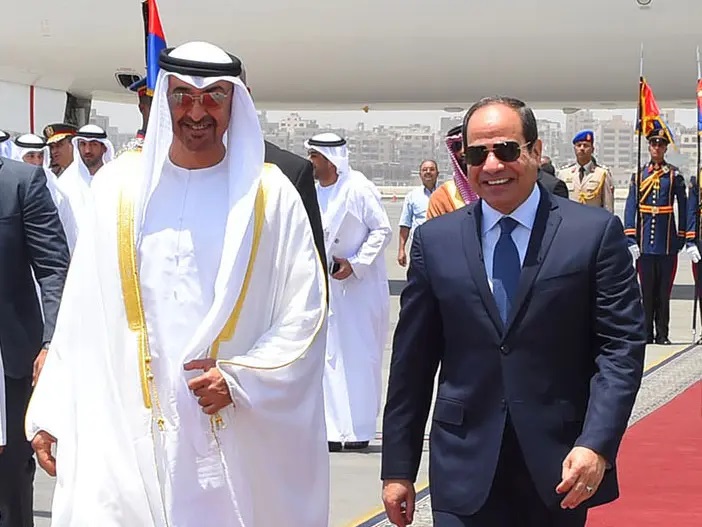 السيسي في الإمارات لبحث سبل استعادة الأمن والاستقرار في المنطقة