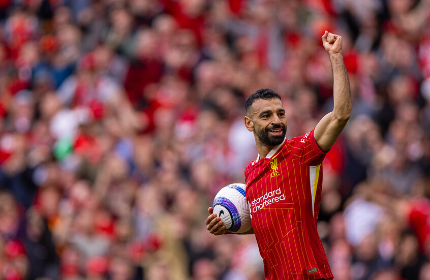 محمد صلاح يتفوق على نجوم أوروبا ويتصدر قائمة الأكثر تأثيراً عالمياً