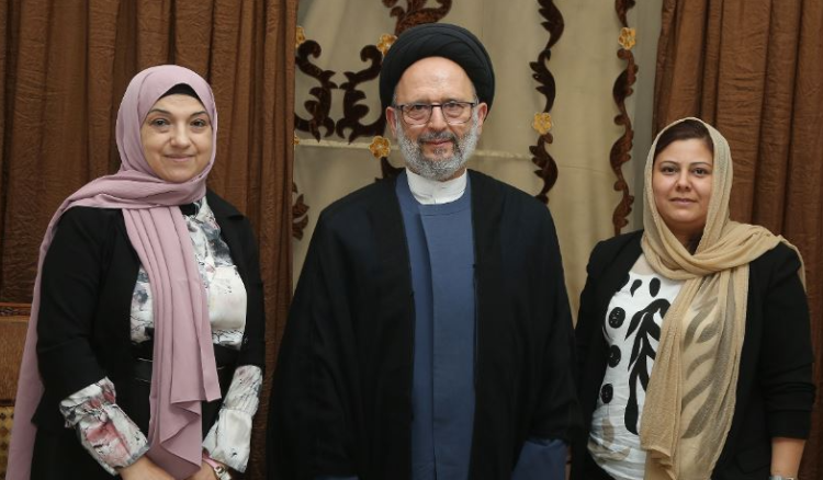 العلامة فضل الله يستقبل وفد مدرسة راهبات المحبة : نبني الوطن بثقافة الحوار وقبول الآخر