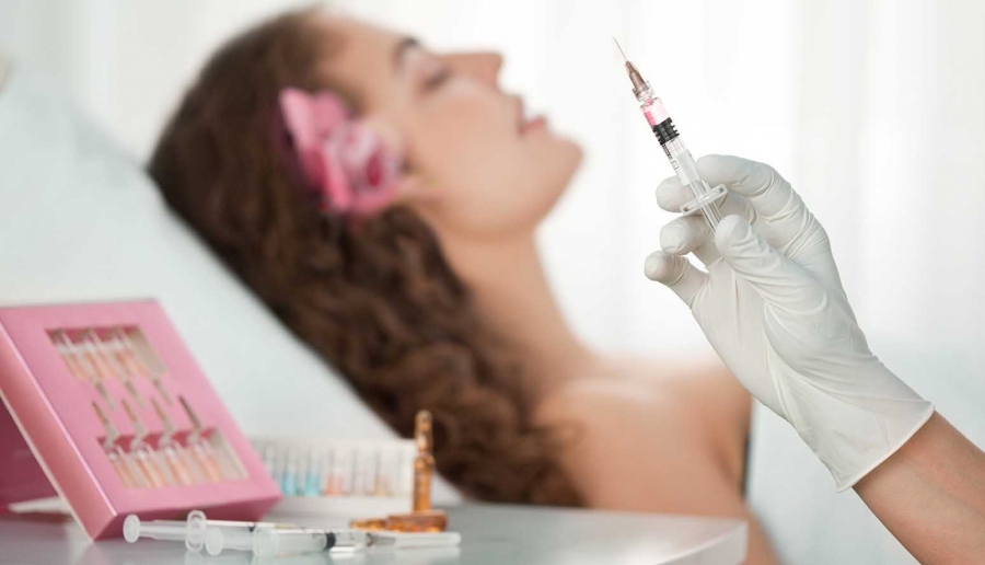 دهم عيادة تجميل غير مرخصة