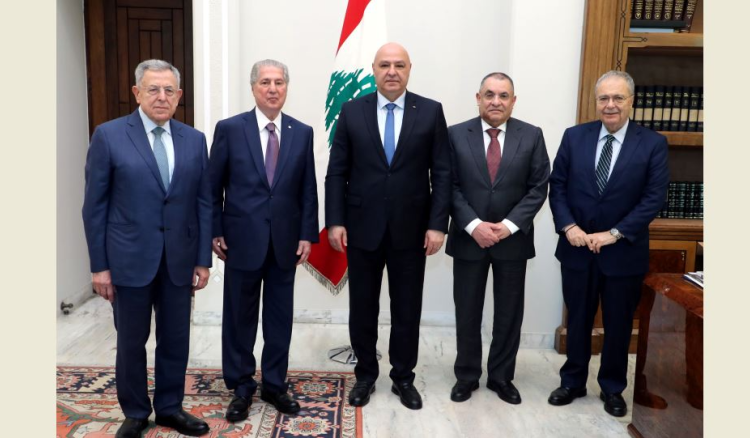 صقر من بعبدا: مستعدون لتقديم الدعم الممكن بما يعود بالفائدة على لبنان وشعبه