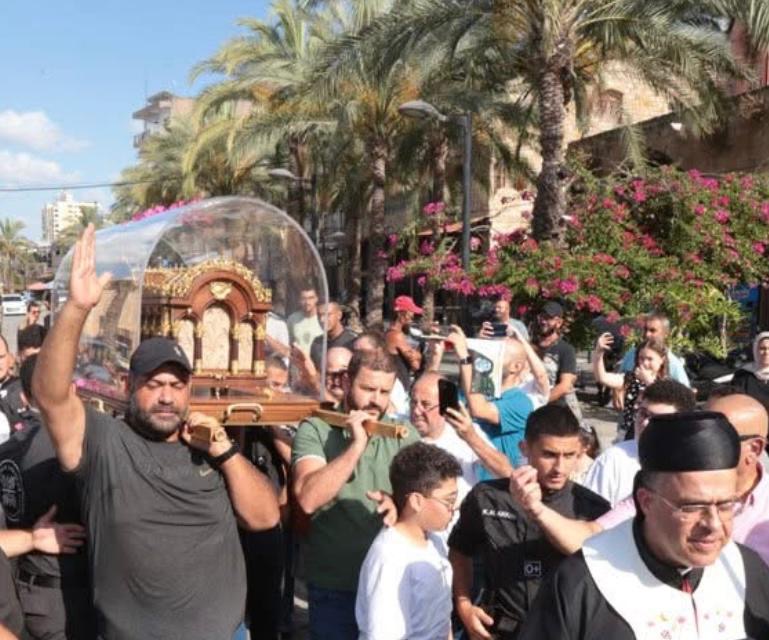 وصول ذخائر القديسة تريزا الطفل يسوع إلى صور