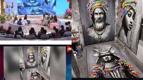 بعد الرسامة الدنماركية.. فنان يتهم مها الصغير بسرقة لوحاته