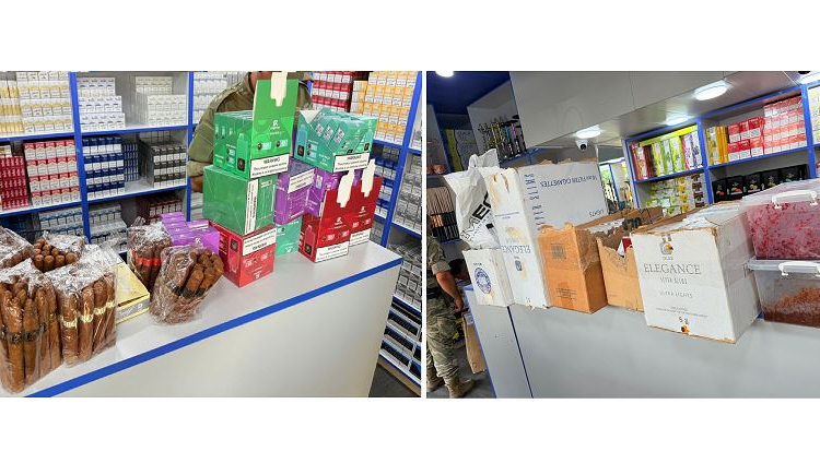 ضبط مصنوعات تبغية مهرّبة ومزوّرة