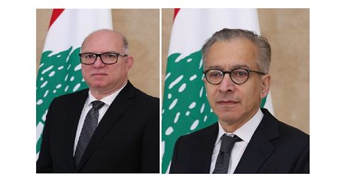 الوزيران حيدر وبساط يناقشان الرؤية للنهوض بالاقتصاد اللبناني