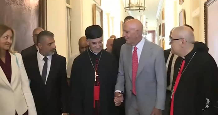 براك من بكركي: طبعًا سأعود إلى لبنان وأنا متفائل