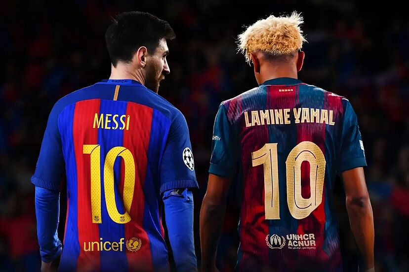 لامين يامال أم ليونيل ميسي؟.. رئيس برشلونة يجيب