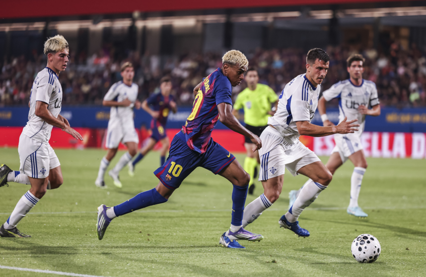 برشلونة يكتسح كومو في كأس 