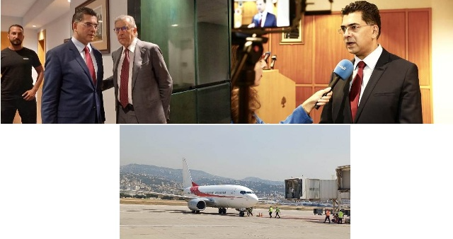 استئناف الرحلات الجوية بين بيروت والجزائر