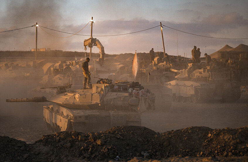 الجيش الإسرائيلي يوجه تحذيرات للجهات الطبية لإخلاء شمال غزة (تسجيل صوتي)